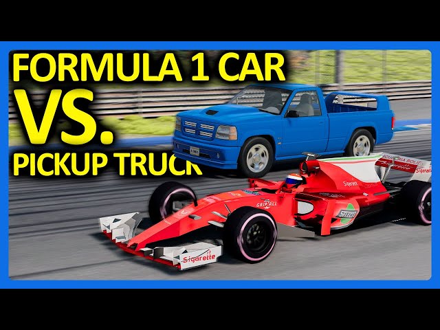 Can I Build a Pickup Truck Faster than a Formula 1 Car in BeamNG!!