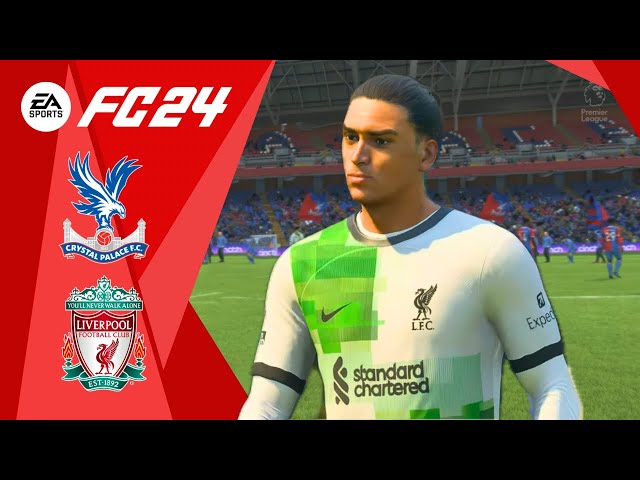 PS5 FC 24 Crystal Palace vs Liverpool | Premier League