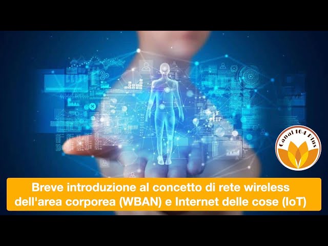 Breve introduzione al concetto di rete wireless dell'area corporea WBAN e Internet delle cose IoT