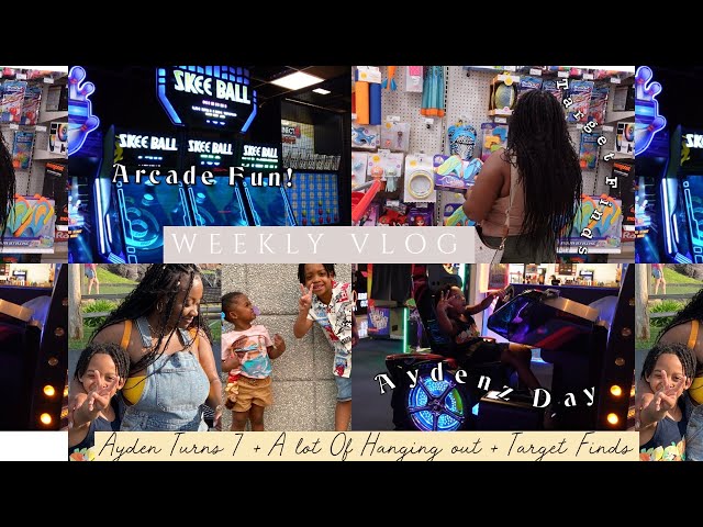 Vlog: Birthday Celebrations + Alot Of Going Out + Finding The Perfect Gifts At Target #shopping