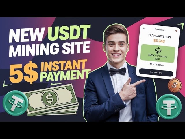 Best Usdt Site 2025 | Best Usdt Investment Website | New Usdt Mining Site | New Usdt Earning Website