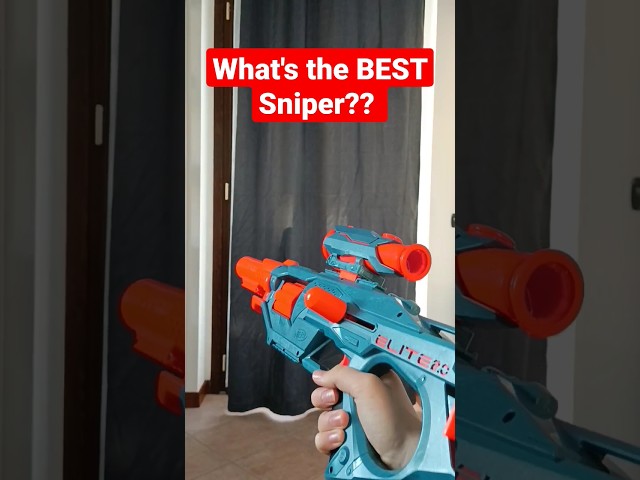 what's the best sniper???😏 #short #shorts #blaster #nerf #sniper #what #subscribe