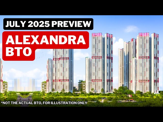 July 2025 BTO Preview: Alexandra BTO at Bukit Merah Redhill Singapore HDB Analysis