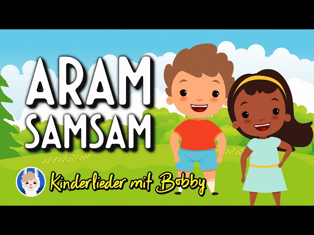 Aramsamsam, Gulli Gulli ram sam sam - Nursery Rhyme with lyrics 🎵 Nursery Rhymes with Bobby 🎵