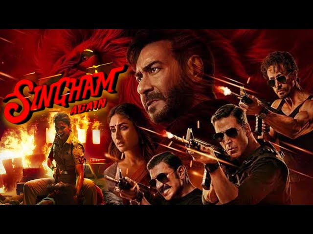 Singham Again full movie Review Sigham 3 Full Movie hindi Story Starring Ajay Devgn, Ranveer, Akshay