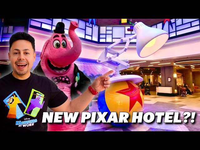 I Stayed at Disneyland’s NEW Pixar Place Hotel… And Didn’t Expect This! 😳