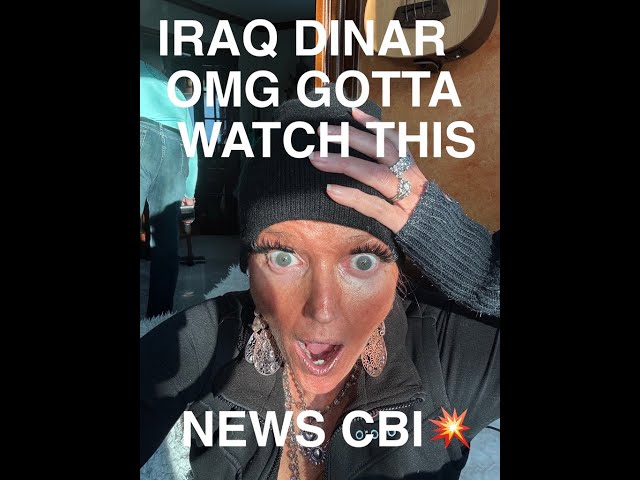 IRAQI DINAR CBI BREAKING NEWS MIST WATCH 9mins #iraqidinar #dinar #centralbankofiraq #god #wealth