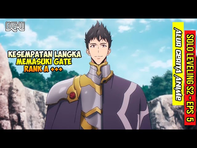 TAK DISANGKA BERTEMU DENGAN KAWANAN HIGH ORC - ALUR CERITA ANIME SOLO LEVELING SEASON 2  - EPISODE 5