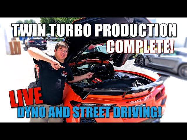 REVEALING THE PRODUCTION TWIN TURBO C8 CORVETTE KIT LIVE!