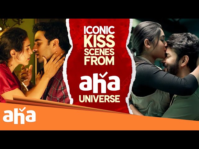 Kiss scenes from aha universe😉 | Manmadha leelai | Vera Maari Trip | Emoji | Sshhh | SIN | 3 Roses