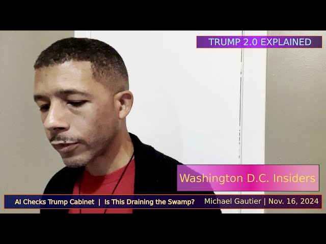 Trump 2.0 Explained | Nov 2024 | Washington D.C. Insiders