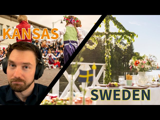 Discovering Swedish Midsummer: Celebrations from Sweden to Small-Town Kansas | American Reacts