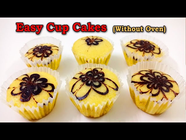 Easy Cup Cake Recipe By N'oven Baking