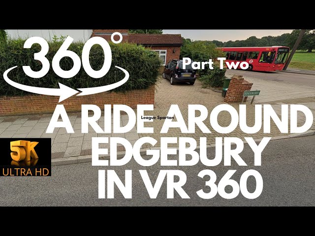 5k VR 360 ride around  Edgebury part two insta30 one X2