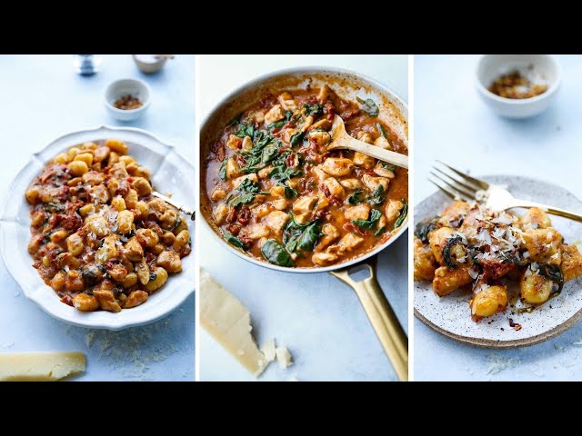 Creamy Tuscan Chicken with Gnocchi