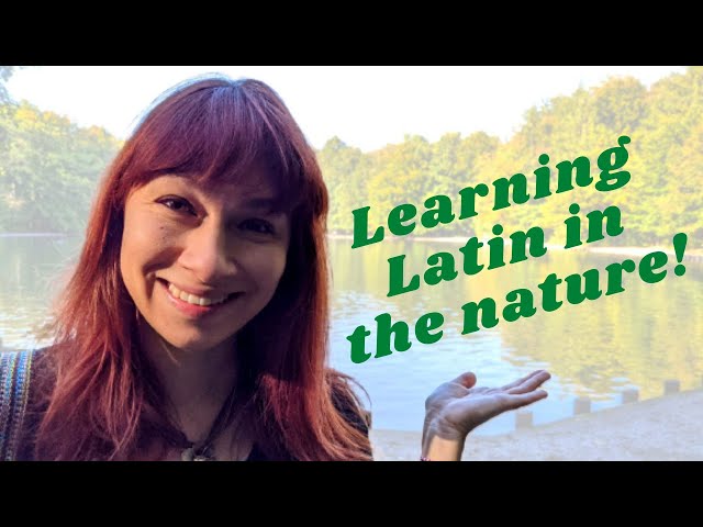 Easy spoken LATIN for beginners 🦆with subtitles! Latine loqui in silva!