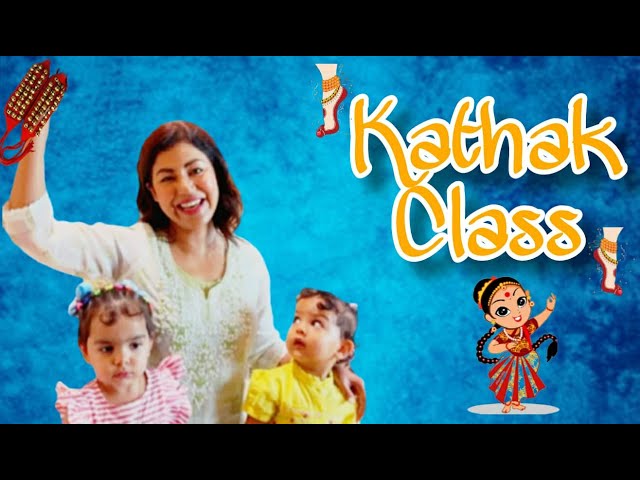 Lianna Divishha's first kathak class | HINDI | WITH ENGLISH SUBTITLES | Debina Decodes |