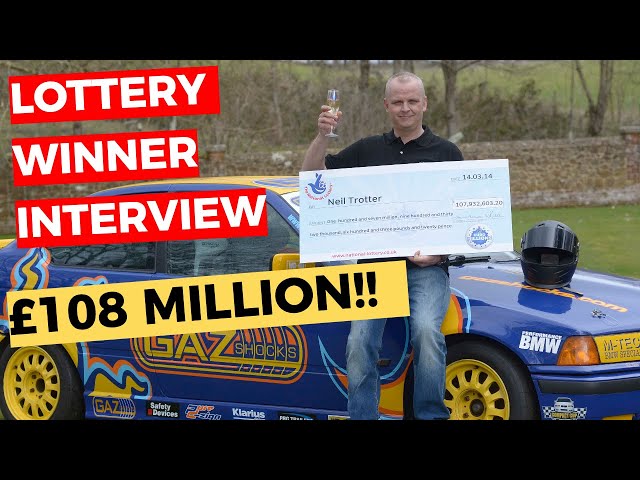 I Won Over £100 MILLION From the Lottery! Interview with Neil Trotter **Must Watch**