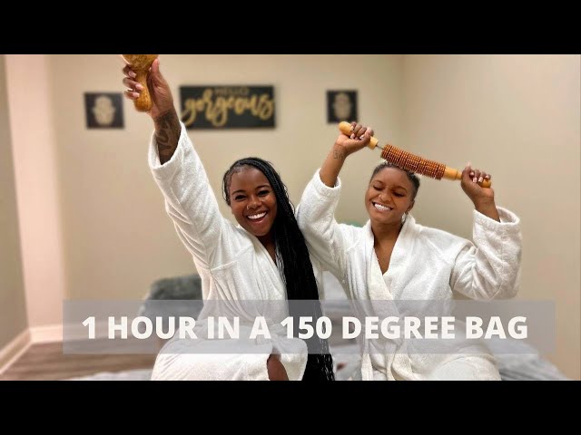 Self Care Day | We Tried a 150 DEGREE SAUNA BAG!