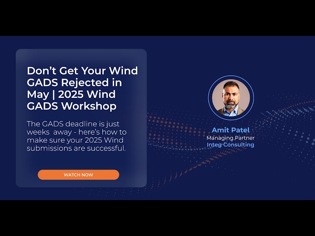 Don't Get Your Wind GADS Rejected in May