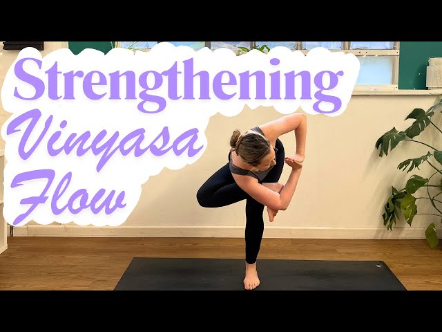 Fun Vinyasa Yoga Flow to Build Strength and Improve Flexibility | Intermediate | 40 Minutes