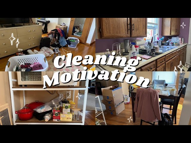 CLEAN, DECLUTTER, AND ORGANIZE WITH ME | whole house cleaning motivation 🏠❤️