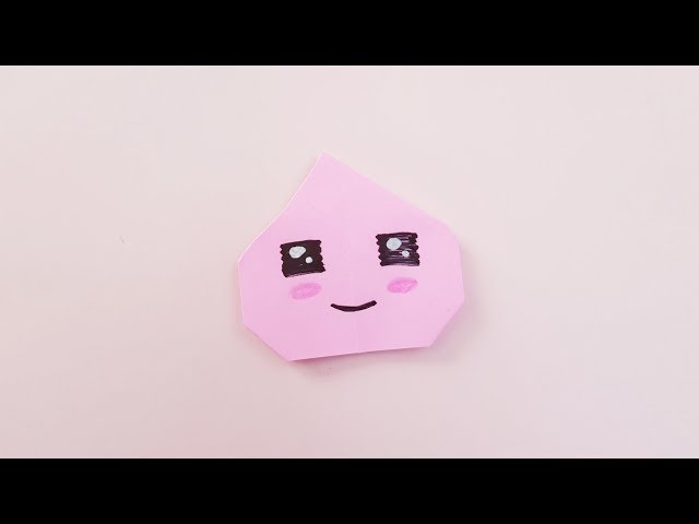 [어피치 종이접기] 카카오톡 캐릭터 어피치를 접는 방법 How to Make an Origami Apeach