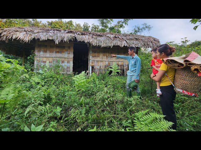 A kind uncle helped a mother and child in difficulty temporarily stay in the old house.