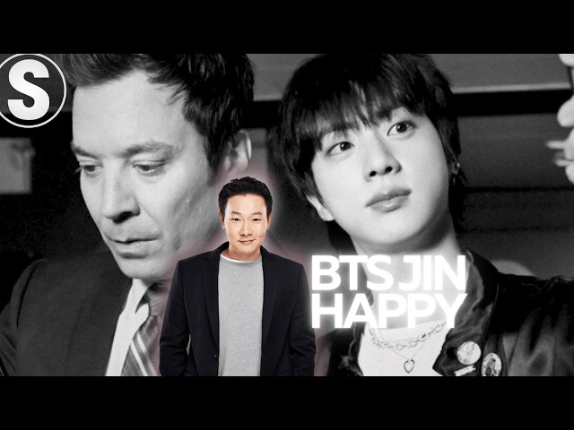 What's Behind JIN's HUGE Smile on JIMMY FALLON?