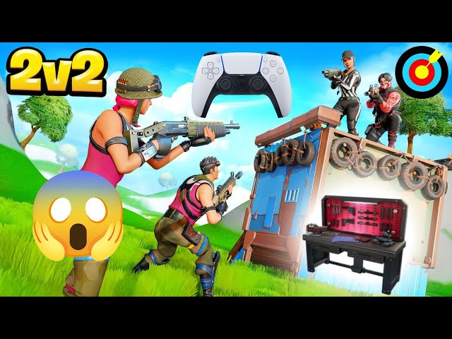 RAPID ZERO BUILD 2V2 Gameplay 🤩 | PlayStation Controller