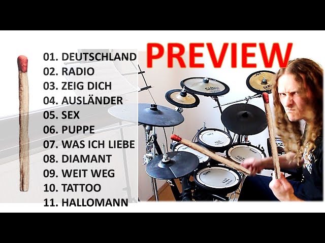 RAMMSTEIN NEW ALBUM medley - PREVIEW