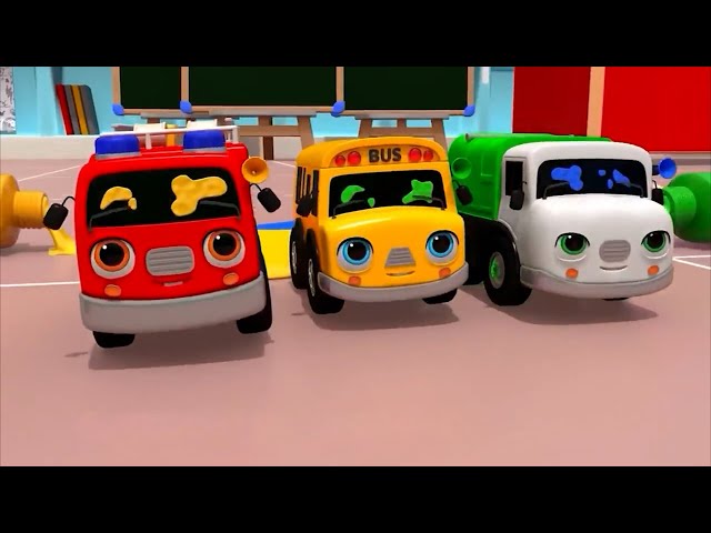 Wheels on the Bus | @CoComelon Nursery Rhymes & Kids Songs