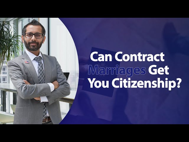 Contract Marriage for visa - Can It Really Work? | US Visa by Marriage #uscitizenship #greencard