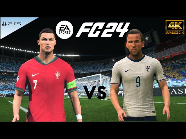 FC 24, VOLTA, ENGLAND vs PORTUGAL, PS5, 4K