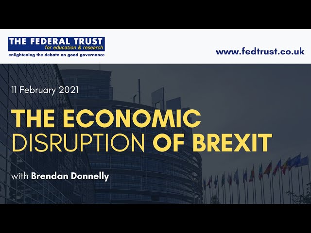 The Economic Disruption of Brexit