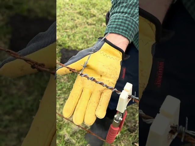 How to Repair Barbed Wire.     Easy Fix with Waimea Tool Company's Fence Splicer!