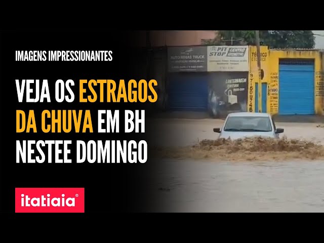 VEJA OS ESTRAGOS PROVOCADOS PELAS CHUVAS EM BH E REGIÃO METROPOLITANA NESTE DOMINGO (2)