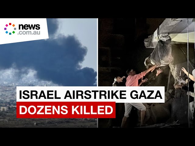 Dozens killed in Israeli airstrike on Gaza's Nuseirat Camp