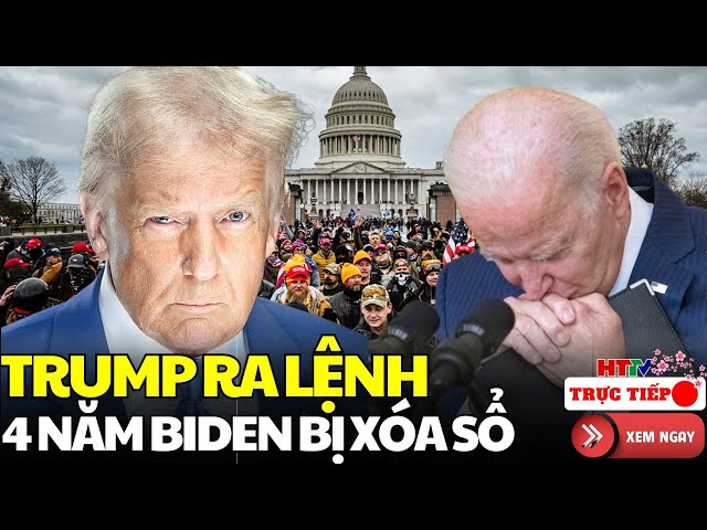 🔴Toàn cảnh Nước Mỹ: Trump quá nhanh quá nguy hiểm: 4 năm Biden bị xóa sổ chỉ sau 100h của Trump