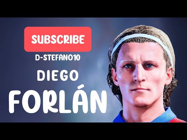 How to create Diego Forlán in EA FC25