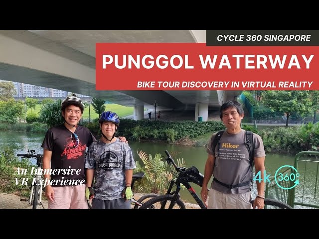 CYCLE 360 | Leisure Ride around Punggol Waterway Park | Singapore