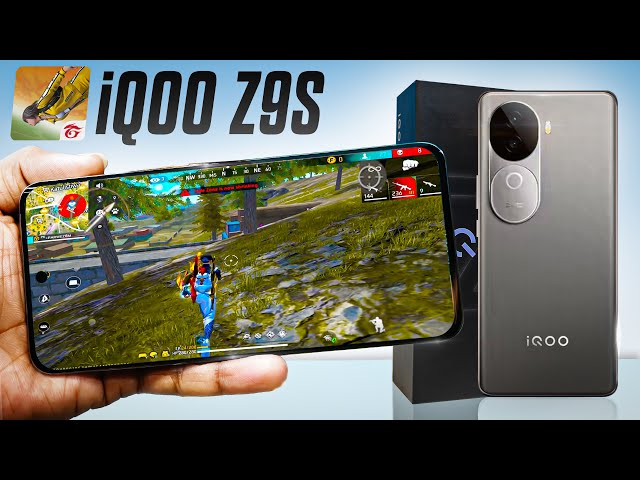 IQOO Z9S : Free Fire Test with FPS Meter 🔥