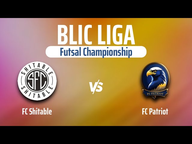 FC Shitable - FC Patriot 5 тур Blic Liga Warsaw Futsal Championship