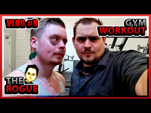 A Gamer & Fitness Expert go to the Gym - VLOG #9 [THE ROGUE] FT. Mikes Fitness