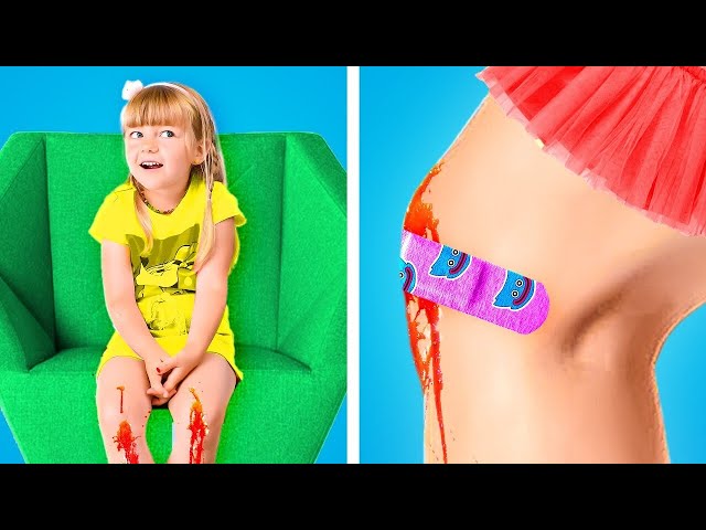 Emergency Hacks for Stressed Parents! Good Doctor vs Bad Doctor || Parenting Situations