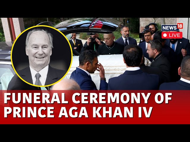 Aga Khan Funeral LIVE | Burial Service Of Prince Karim Al Husseini Held In Lisbon | N18G