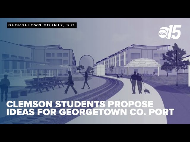 Clemson Students propose ideas for Georgetown Co. port