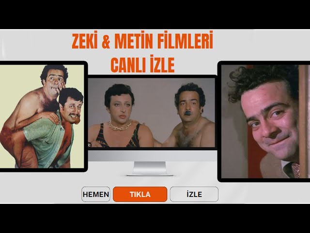 Zeki Alasya - Metin Akpınar Filmleri - Canlı Yayın