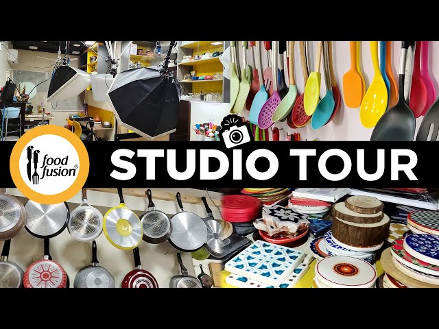 Kitchen Studio & Office Tour - Food Fusion