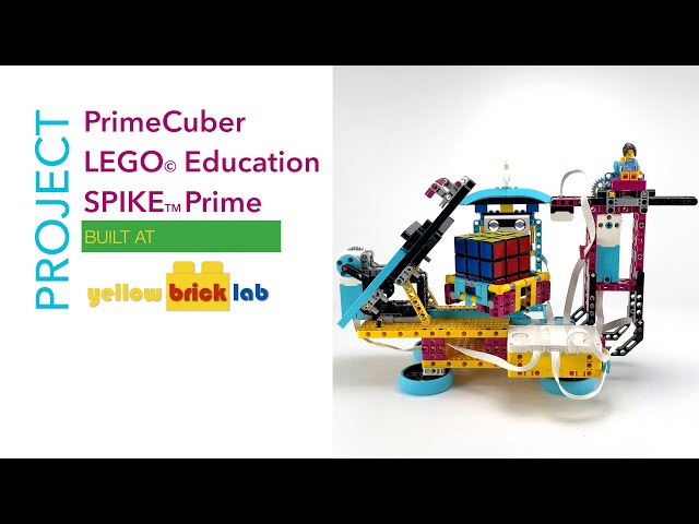 PrimeCuber with LEGO® Education SPIKE™ Prime